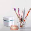 Denture Bath Case with Basket 