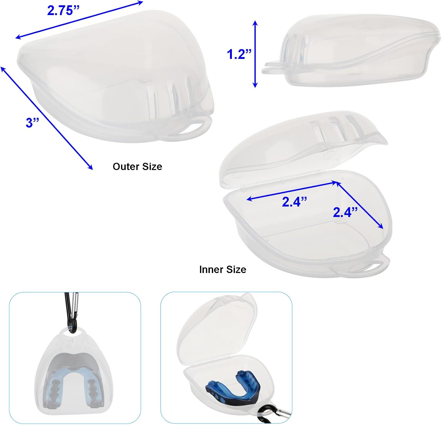 Sport Mouth Guard Case