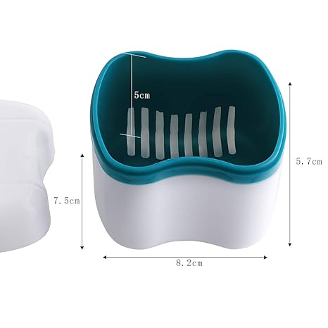 Denture Bath Case with Basket 